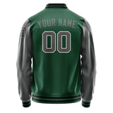 Custom Green Dark Grey Jacket Jb0505200517201817