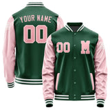 Custom Green Light Pink Jacket