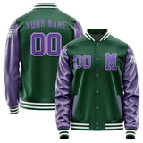 Custom Green Light Purple Jacket