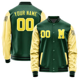 Custom Green Light Yellow Jacket