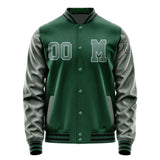 Custom Green Blue Green Jacket Jb0505270517271817