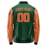 Custom Green Orange Jacket Jb0505280517281817