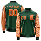 Custom Green Orange Jacket