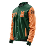 Custom Green Orange Jacket Jb0505280517281817