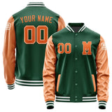 Custom Green Orange Jacket