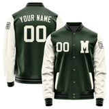 Custom Dark Green Cream Jacket Jb0606030617031817