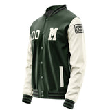 Custom Dark Green Cream Jacket Jb0606030617031817