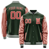 Custom Dark Green Copper Rose Jacket Jb0606290618291818