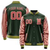 Custom Dark Green Copper Rose Jacket Jb0606290626291817