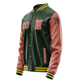 Custom Dark Green Copper Rose Jacket Jb0606290626291817