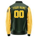 Custom Dark Green Gold Jacket Jb0606300617301817