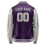 Custom Purple Gray Jacket Jb0707040718041818