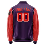 Custom Purple Orange Red Jacket Jb0707120717121817