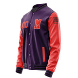 Custom Purple Orange Red Jacket Jb0707120717121817