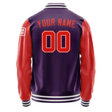 Custom Purple Orange Red Jacket Jb0707120718121818