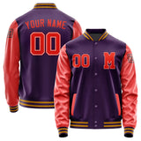 Custom Purple Orange Red Jacket Jb0707120719121817