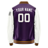 Custom Purple White Jacket Jb0707180719181817