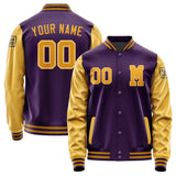 Custom Purple Yellow Jacket