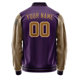 Custom Purple Khaki Jacket Jb0707220717221817