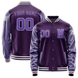 Custom Purple Light Purple Jacket Jb0707230718231818