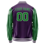 Custom Purple Emerald Green Jacket Jb0707240718241818