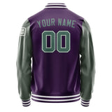 Custom Purple Blue Green Jacket Jb0707270718271818