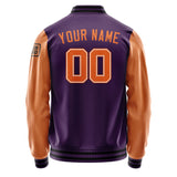 Custom Purple Orange Jacket Jb0707280717281817