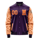 Custom Purple Orange Jacket Jb0707280717281817