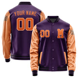 Custom Purple Orange Jacket Jb0707280717281817