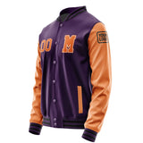 Custom Purple Orange Jacket Jb0707280717281817