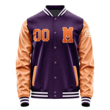 Custom Purple Orange Jacket Jb0707280718281818