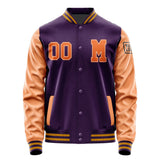 Custom Purple Orange Jacket Jb0707280719281817