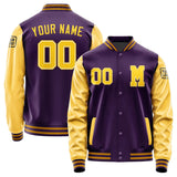 Custom Purple Gold Jacket Jb0707300719301817