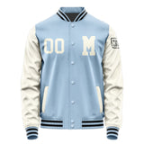 Custom Light Blue Cream Jacket Jb0808030817031817