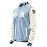 Custom Light Blue Cream Jacket Jb0808030817031817