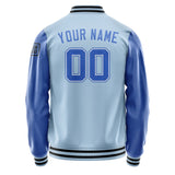 Custom Light Blue Sky Blue Jacket Jb0808090817091817