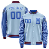 Custom Light Blue Sky Blue Jacket