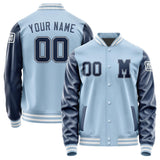 Custom Light Blue Blue Jacket Jb0808100818101818