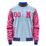 Custom Light Blue Pink Jacket Jb0808130915131817