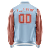 Custom Light Blue Copper Rose Jacket Jb0808290818291818