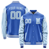 Custom Sky Blue Light Blue Jacket