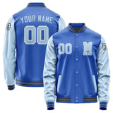 Custom Sky Blue Light Blue Jacket