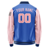 Custom Sky Blue Light Pink Jacket Jb0909210917211817