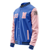 Custom Sky Blue Light Pink Jacket Jb0909210917211817