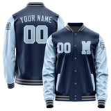 Custom Blue Light Blue Jacket