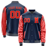 Custom Blue Orange Red Jacket