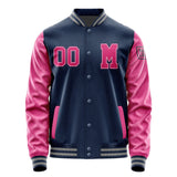 Custom Blue Pink Jacket Jb1010131004131817