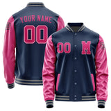 Custom Blue Pink Jacket Jb1010131004131817