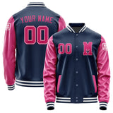 Custom Blue Pink Jacket Jb1010131018131818