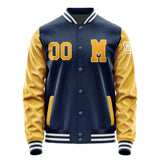 Custom Blue Yellow Jacket Jb1010191018191818